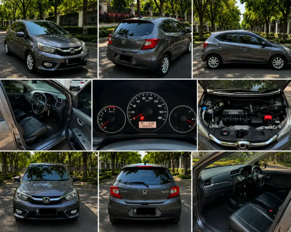 Honda Brio E CVT 2021 Abu Metalic | Pribadi | Bukan Grab