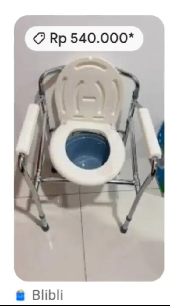 Jual wc duduk untuk oran sakit kondisi masih baru