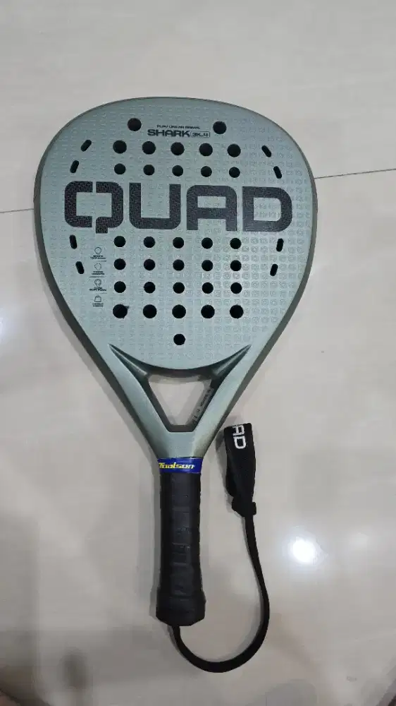 Jual raket padel merk quad shark