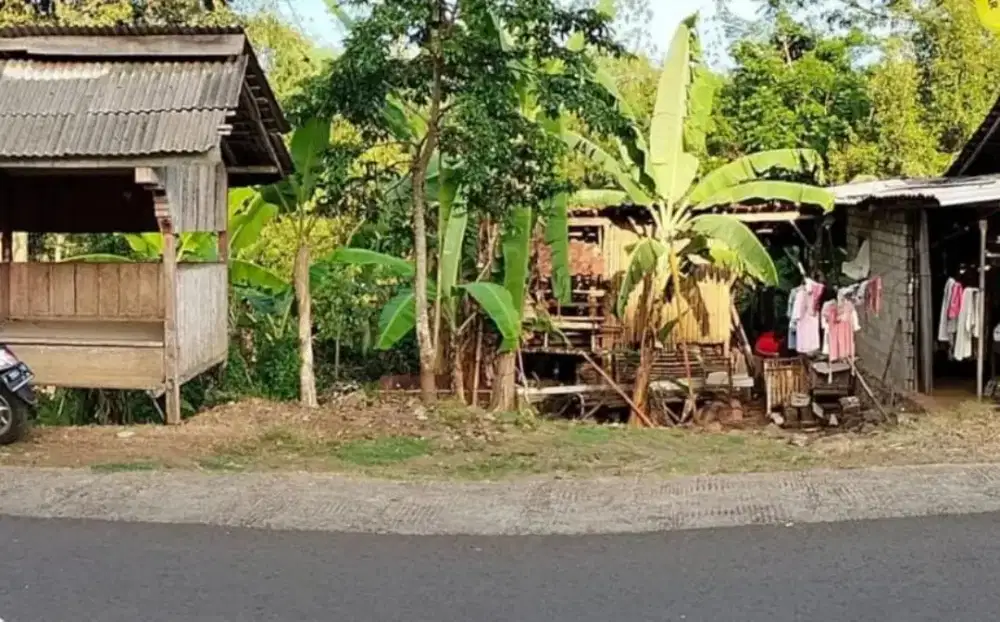 Tanah Kampung Anyar Pinggir Aspal
