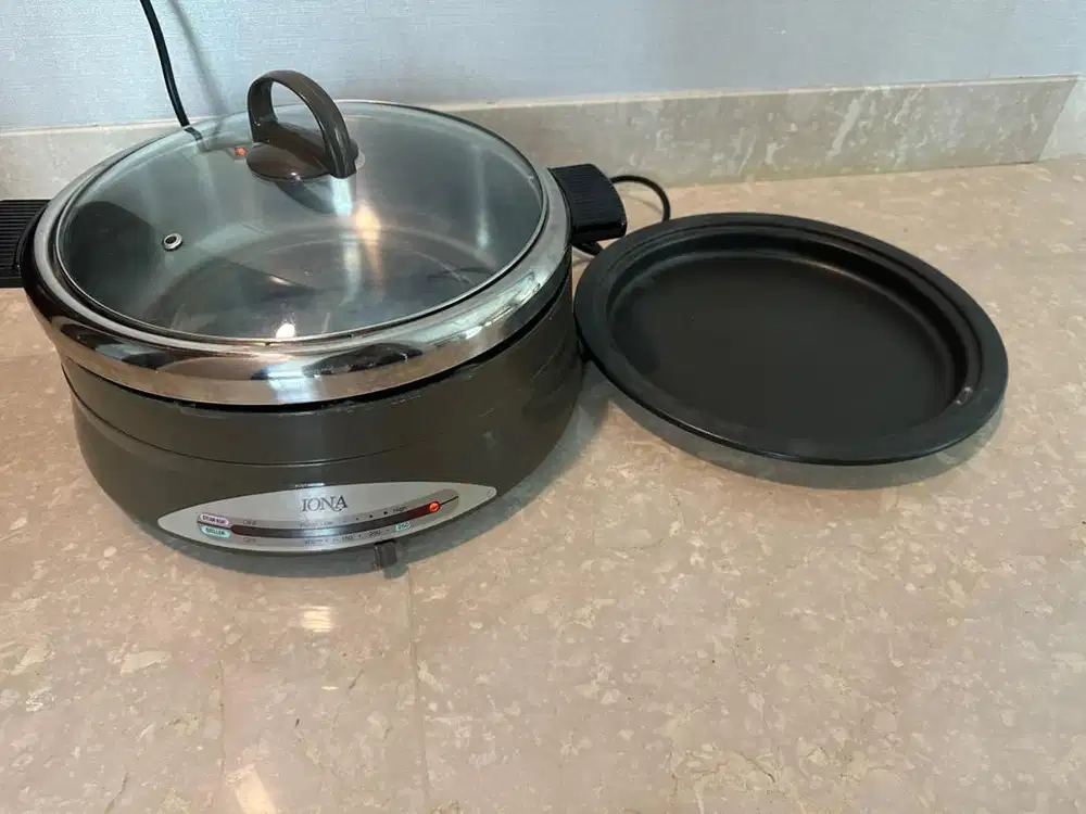 Barbeque pot& steamboat pot electric