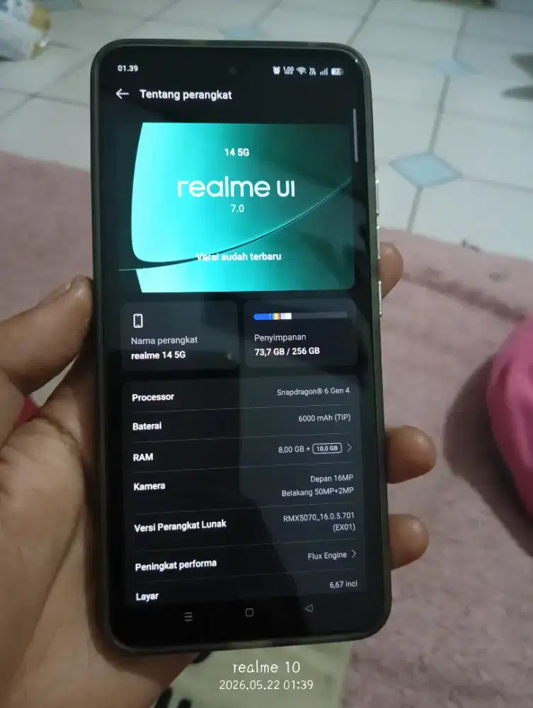 realme 14 5G ram 8/256