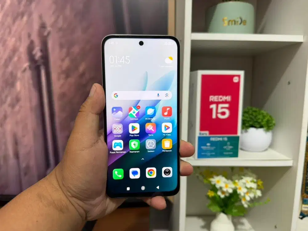 Redmi 15 8/256gb mulus 1000% seperti baru