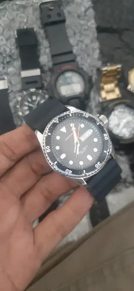 Jam orient diver 200m Lug15001b double dolphine