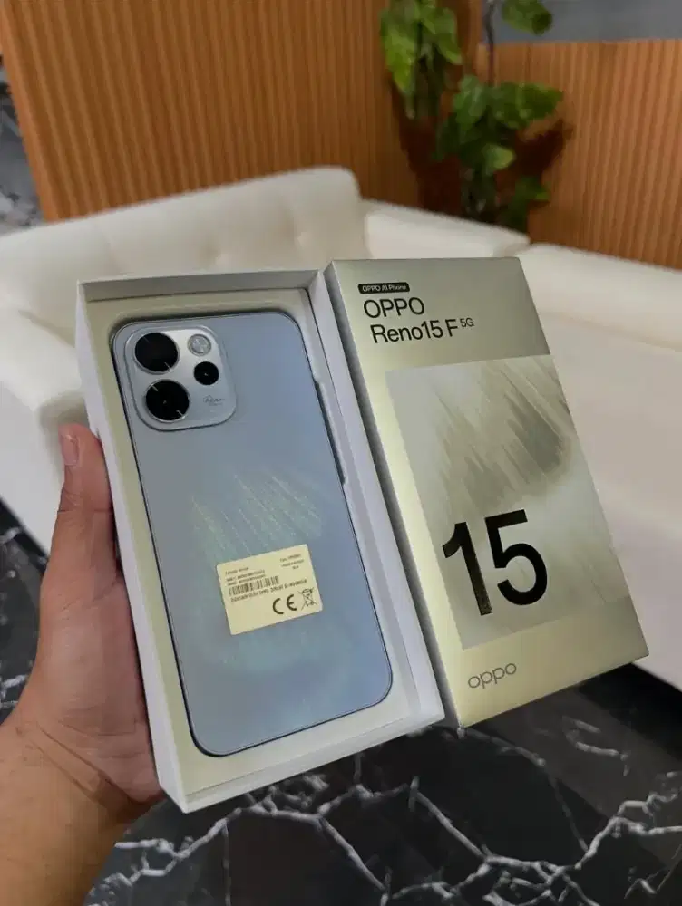 Oppo Reno 15F 5G Garansi Resmi Bisa Tukar Tambah/Cicilan0%