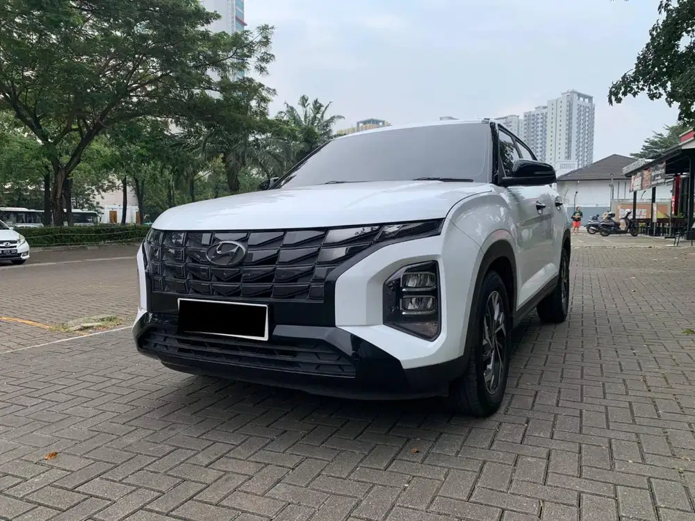 HYUNDAI CRETA STYLE 1.5 IVT MATIC 2022 PUTIH KM 48RB