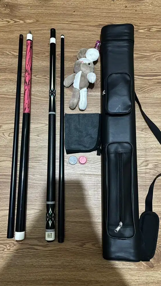 SATU SET STICK BILLIARD TAKE ALL JUMP AND PLAY