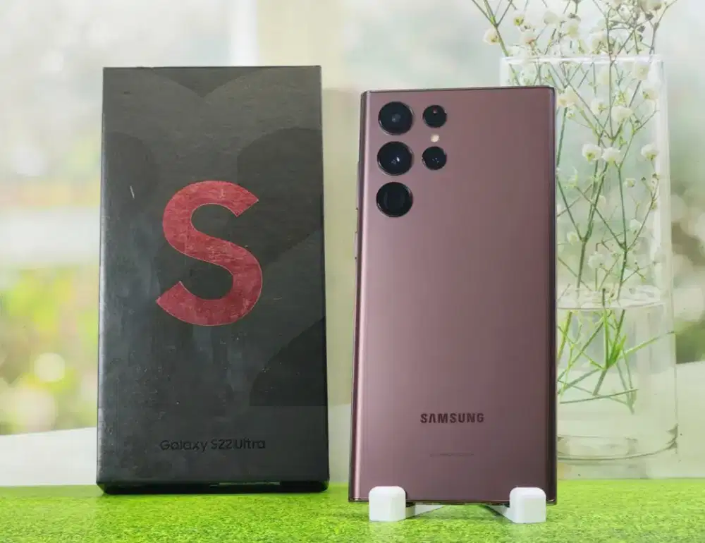 Samsung S22 ULTRA 5G NFC 12GB/256GB mulus fullset Resmi SEIN
