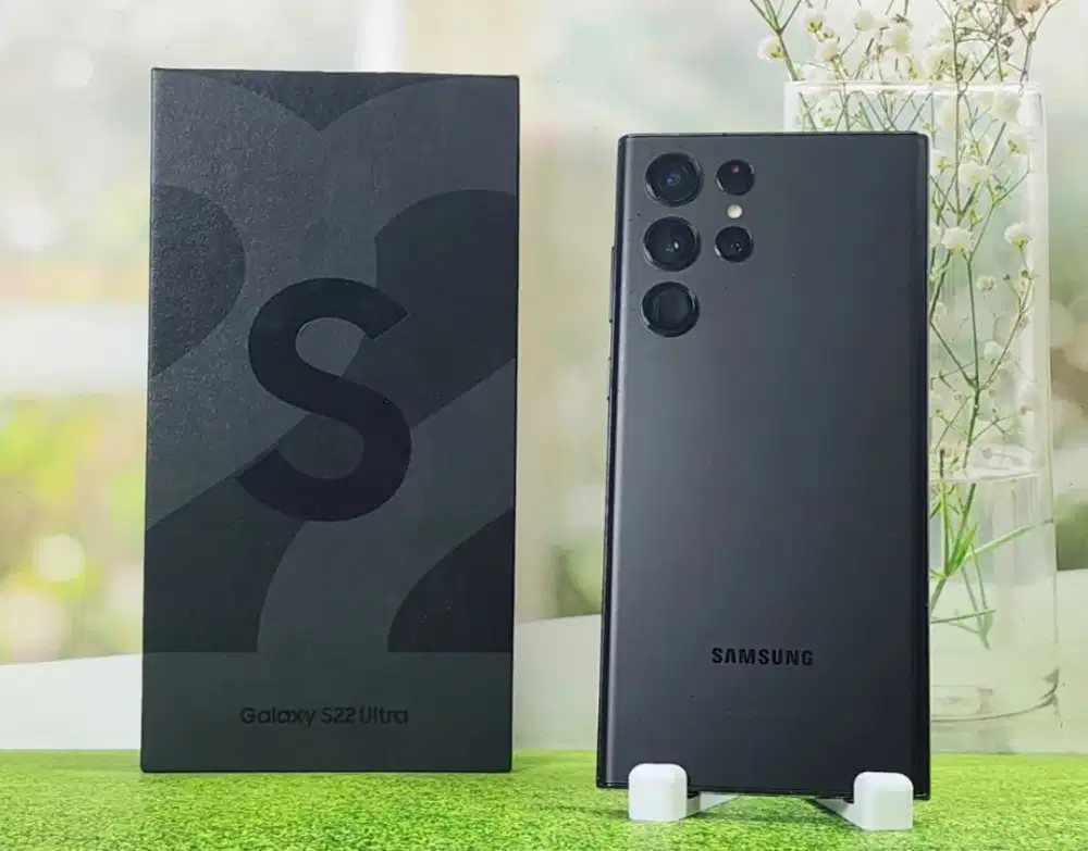Samsung S22 ULTRA 5G NFC 12GB/256GB mulus fullset Resmi SEIN