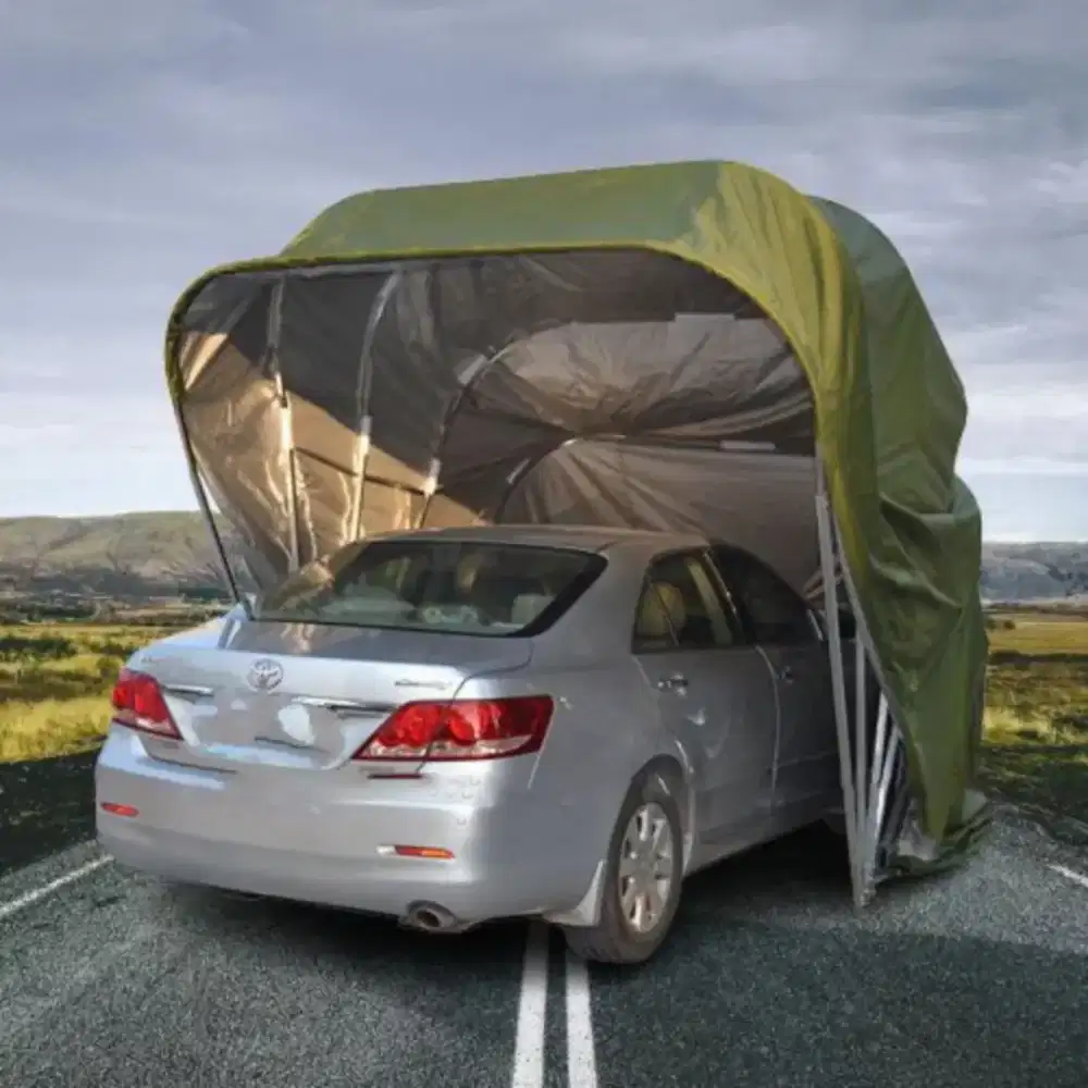 Tenda Garasi Mobil Portable Lipat Kain Bimo Dobble.