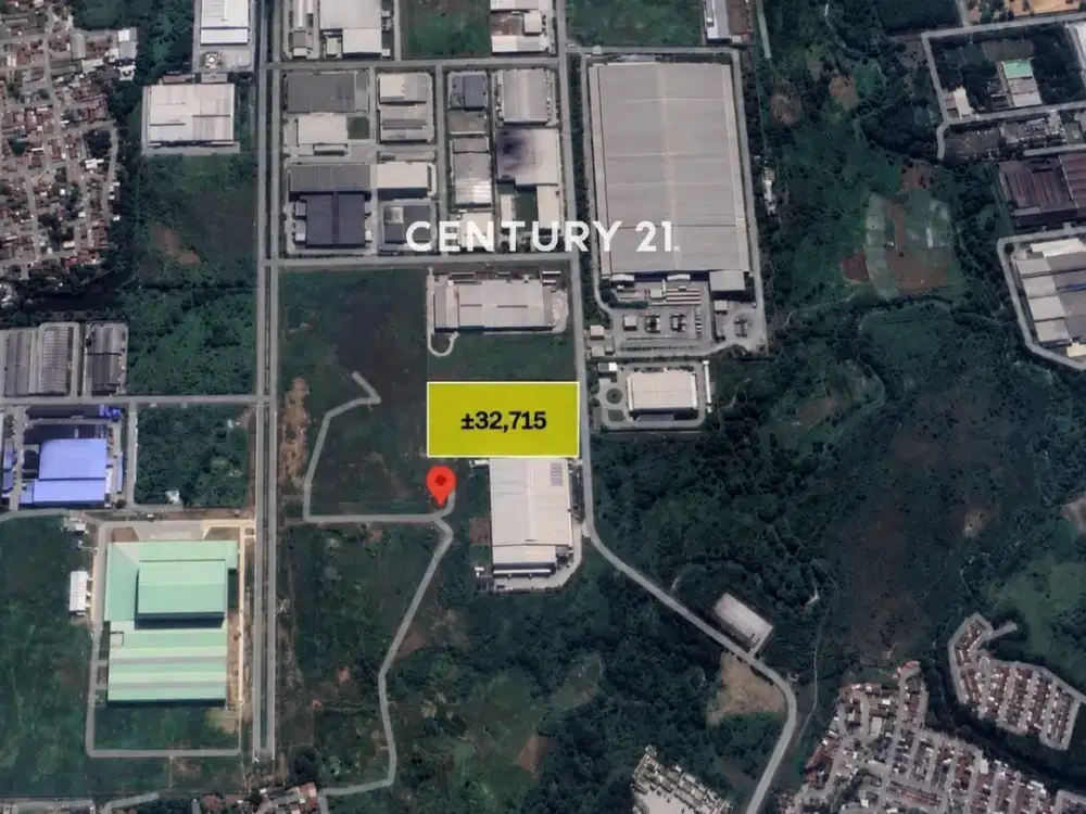 Lahan Tanah Industri Berada Di Kawasan Industri MM2100 Bekasi