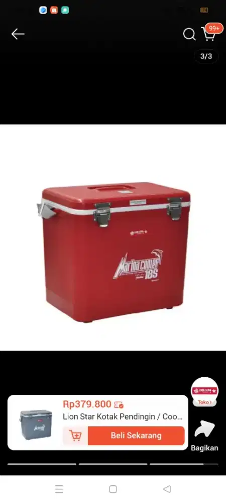 Di Jual Cooler Box Marina Bekas