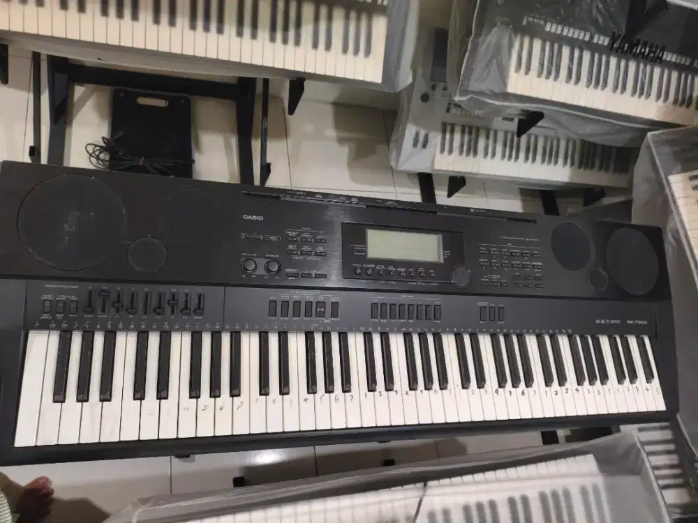 Keyboard Casio WK-7500 Second Kondisi Istimewa (Mulus & Normal)