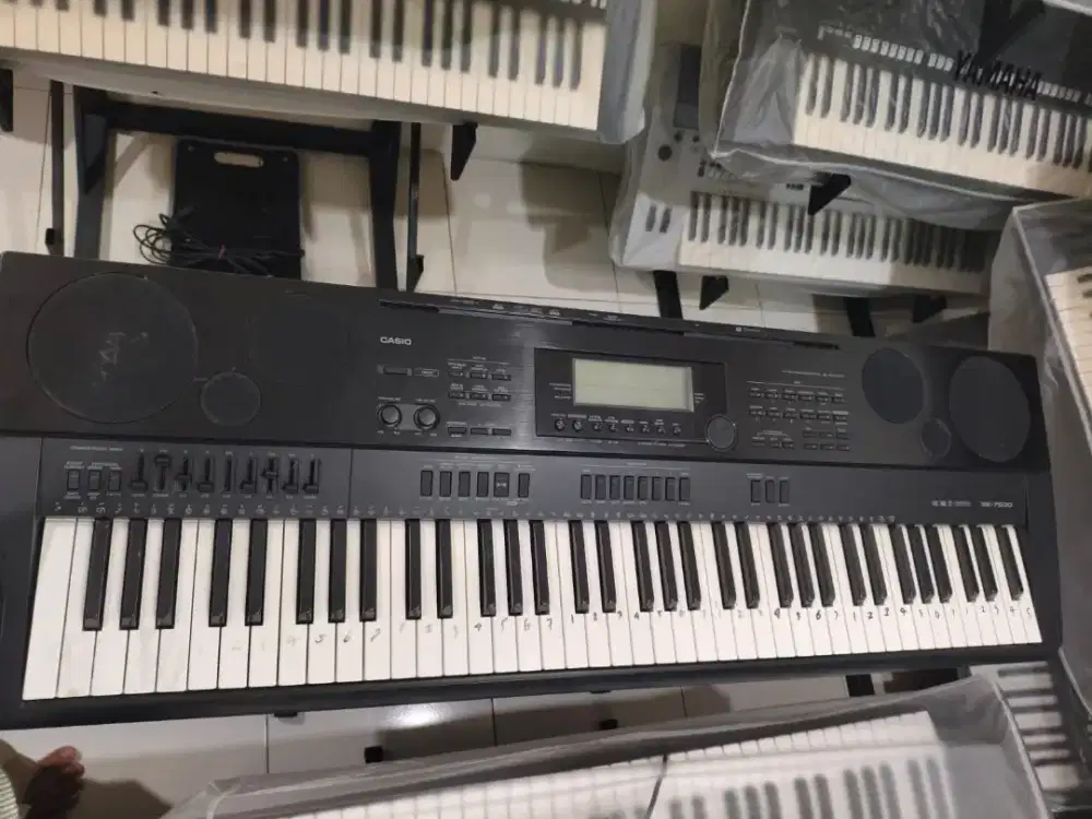 Keyboard Casio WK-7500 Second Kondisi Istimewa (Mulus & Normal)