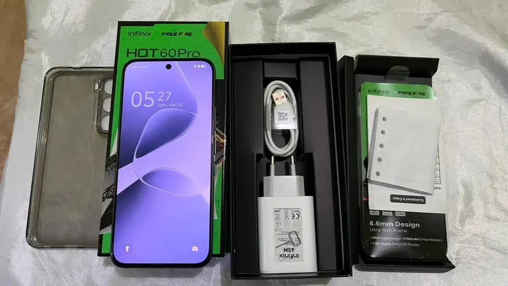INFINIX HOT 60 PRO 8/256 BARU 2 MINGGU LIKE NEWW