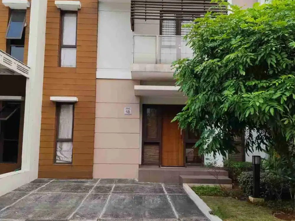 termurah rumah clister burgundy di sumarecon bekasi
