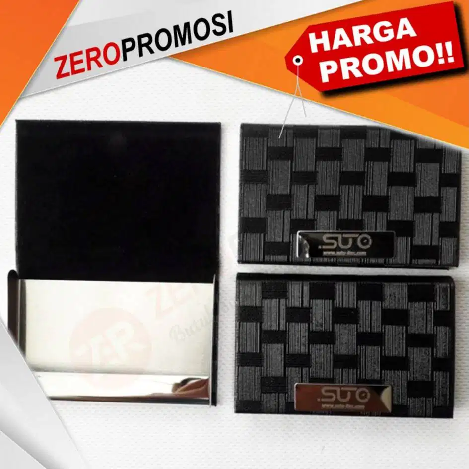 Kotak Kartu Nama NC8364 Custom Logo – Business Card Holder Elegan untu