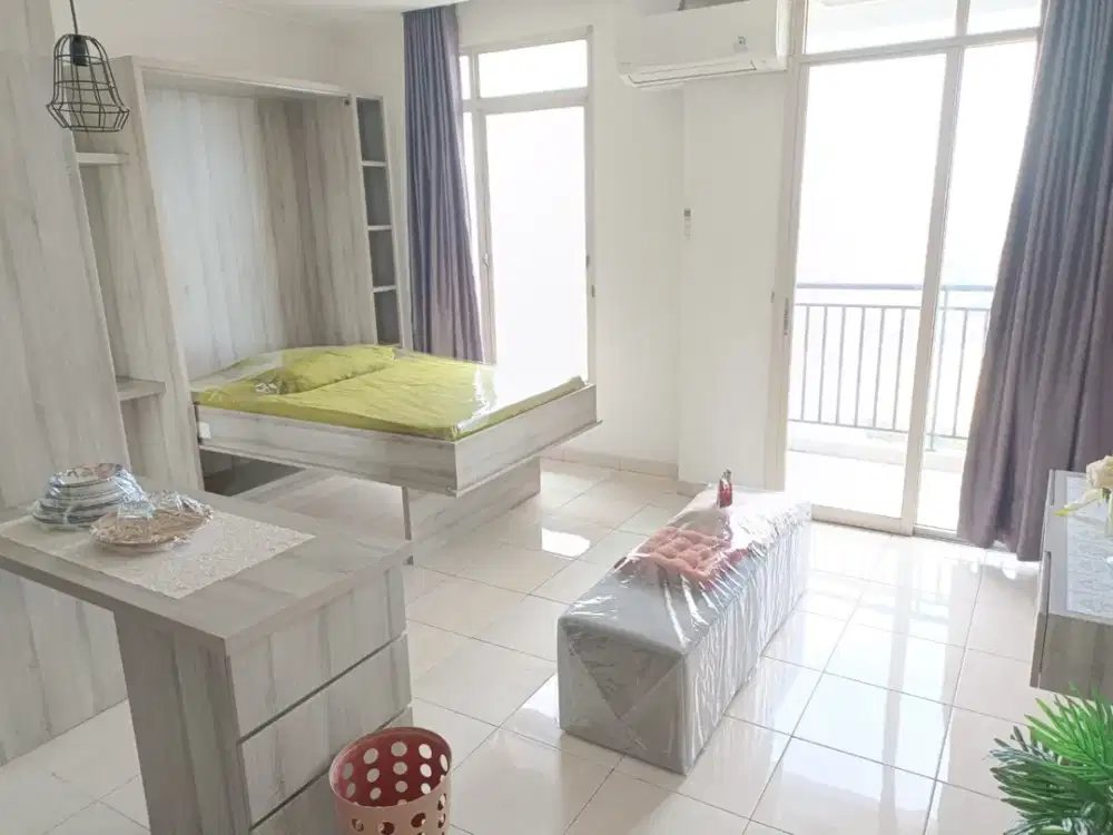 JUAL APARTEMEN CANTIK STUDIO FURNSIH GARDENIA BOULEVARD JATI PADANG JAKARTA SELATAN
