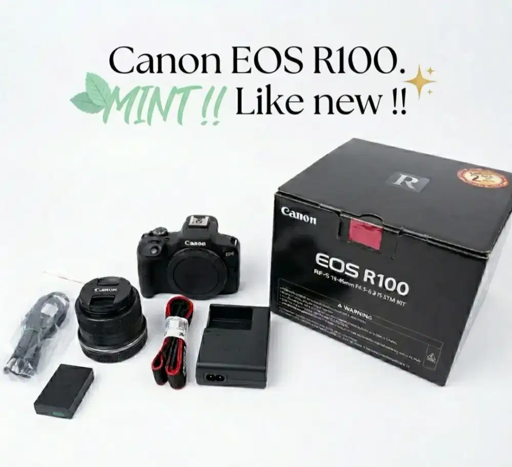 Canon Eos R100 kit MINT!