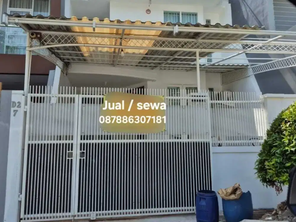 Jual/Sewa Rumah Grisenda PIK. Uk 6x18. Renov 2.5lt. Rapi Siap Huni