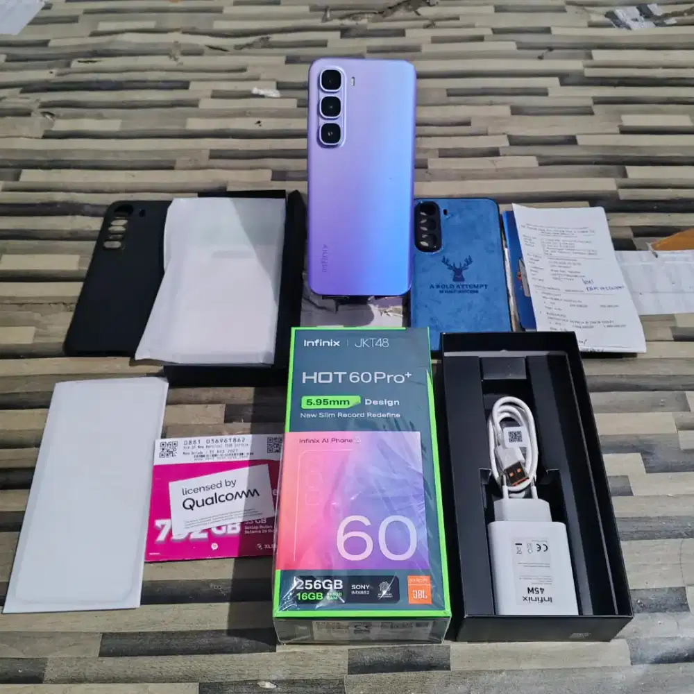INFINIX HOT 60 PRO PLUS 8/256 WARNA UNGU LANGKA RARE