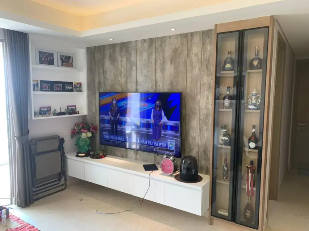 Sewa cepat Apt Gold Coast PIK type 3BR size 135, full furnish Sea view