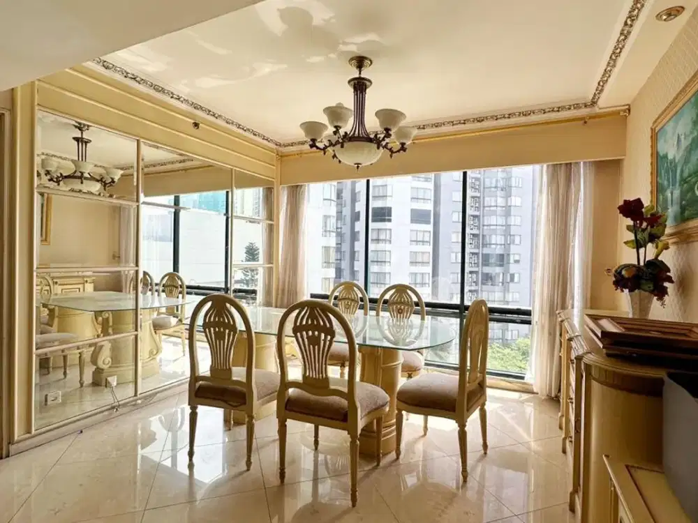 Jual condo Taman Anggrek luas 176m 4KT harga BU bisa nego