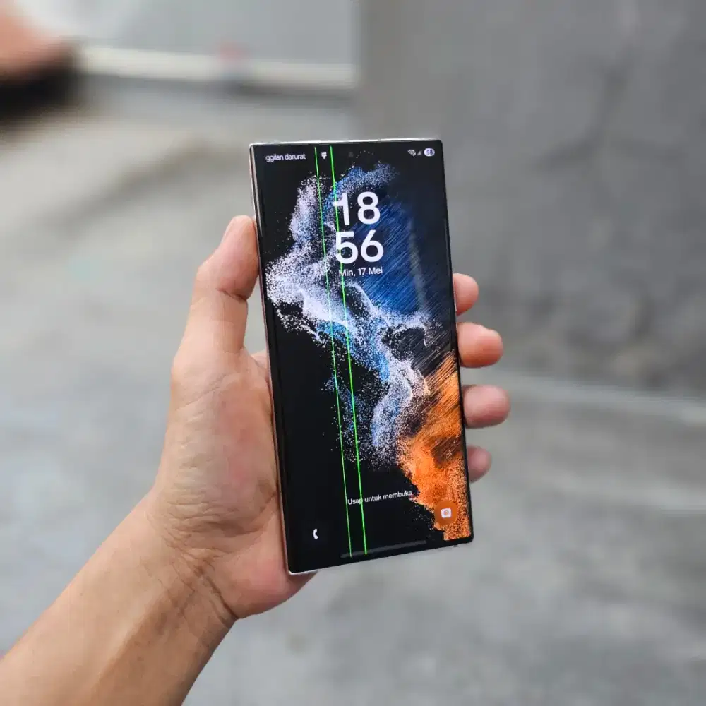 SAMSUNG GALAXY S22 ULTRA SEIN 5G 12/512 GB MULUS ADA MINUS NORMAL