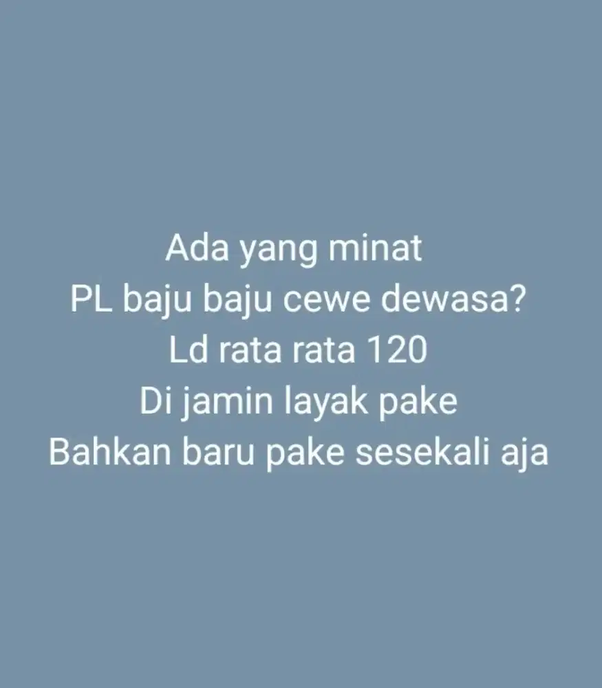 Pakaian wanita wanita