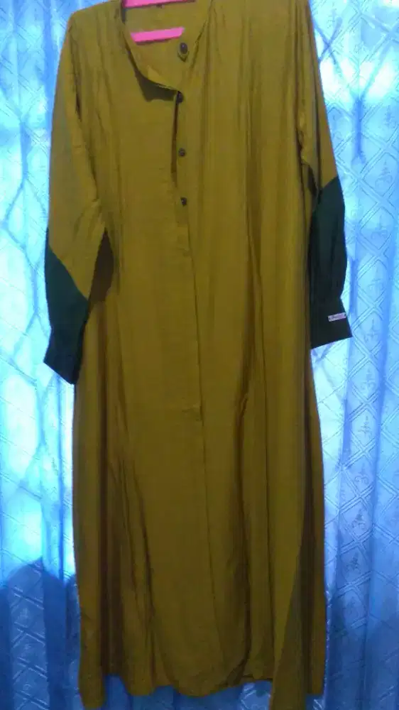 Gamis ukuran Ld 110 sampai 120 muat