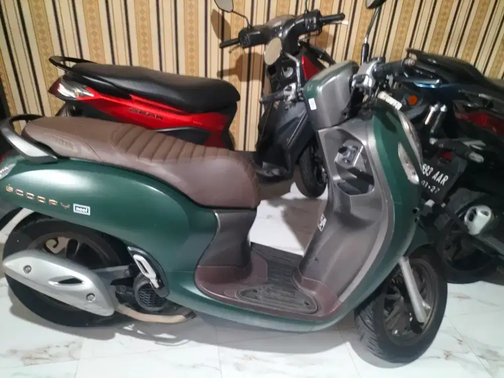 Honda Scoopy stenlis 2023 tgn1 ors mesin hls standar delerr