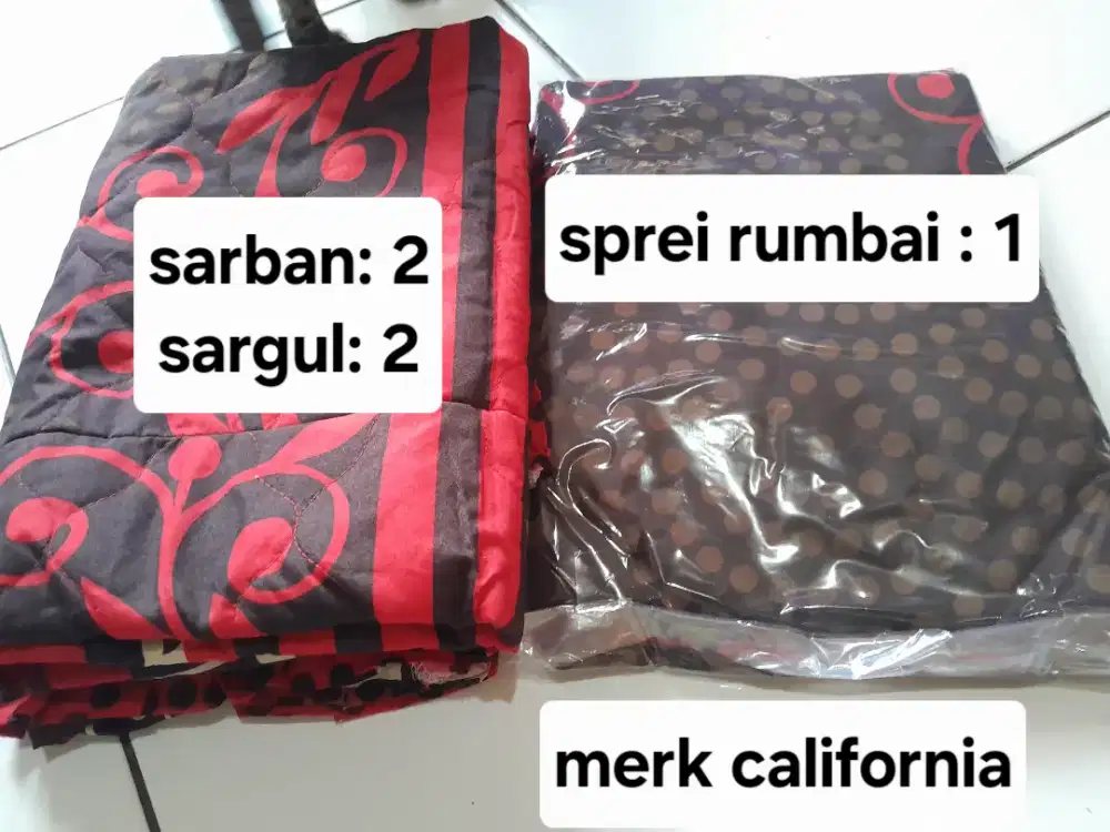 Sprei rumbai uk 180X200