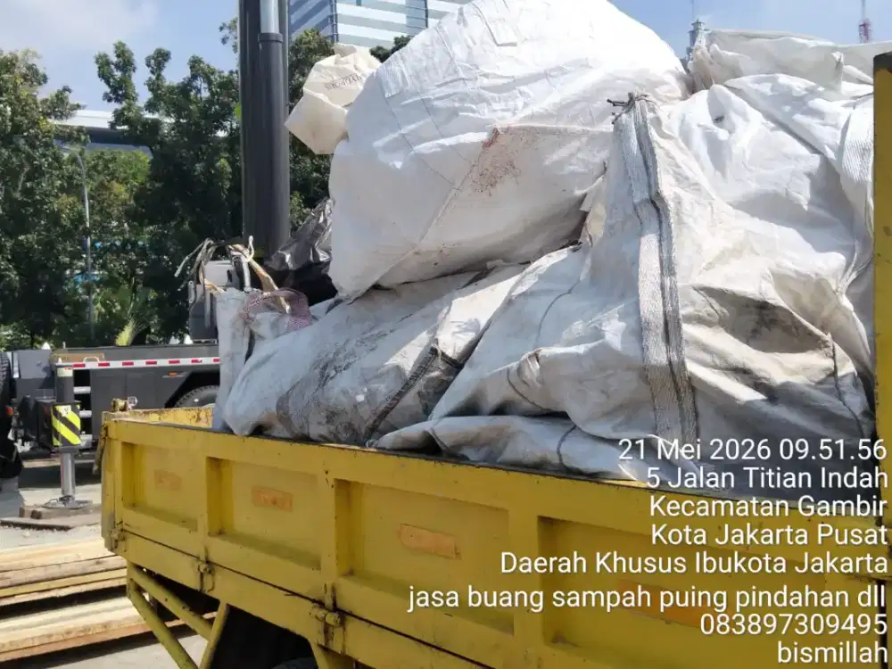 Jasa buang puing dan buang tanah