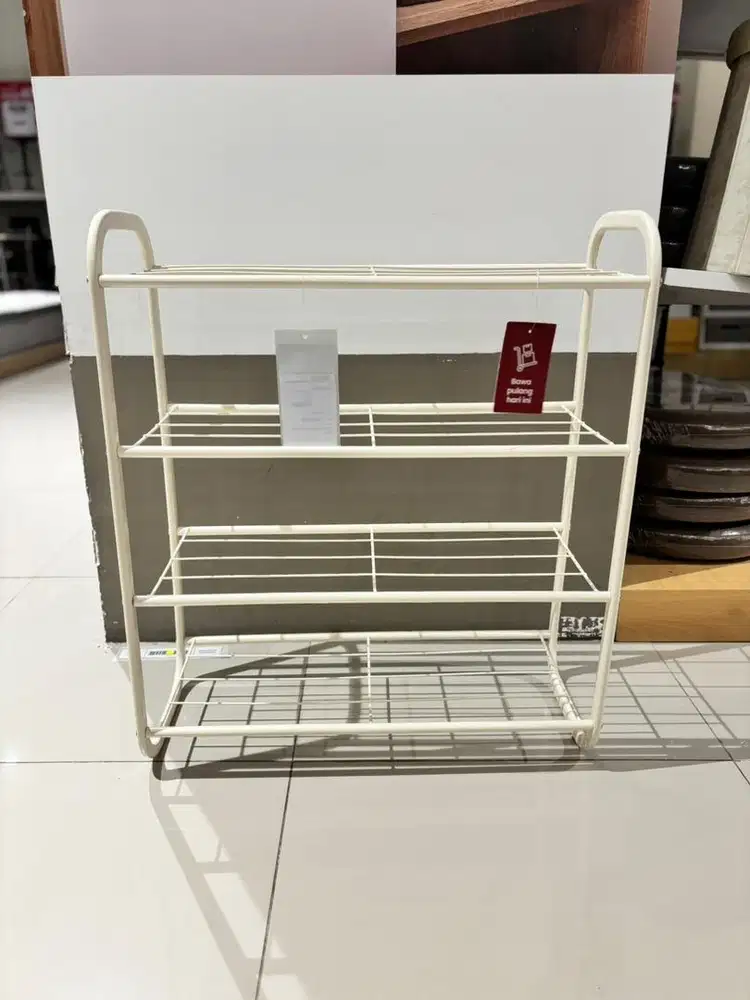 Jual baru rak sepatu bahan besi