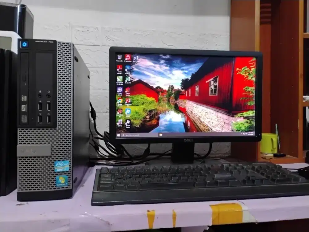 Pc intel core i7 fullset / dell slim