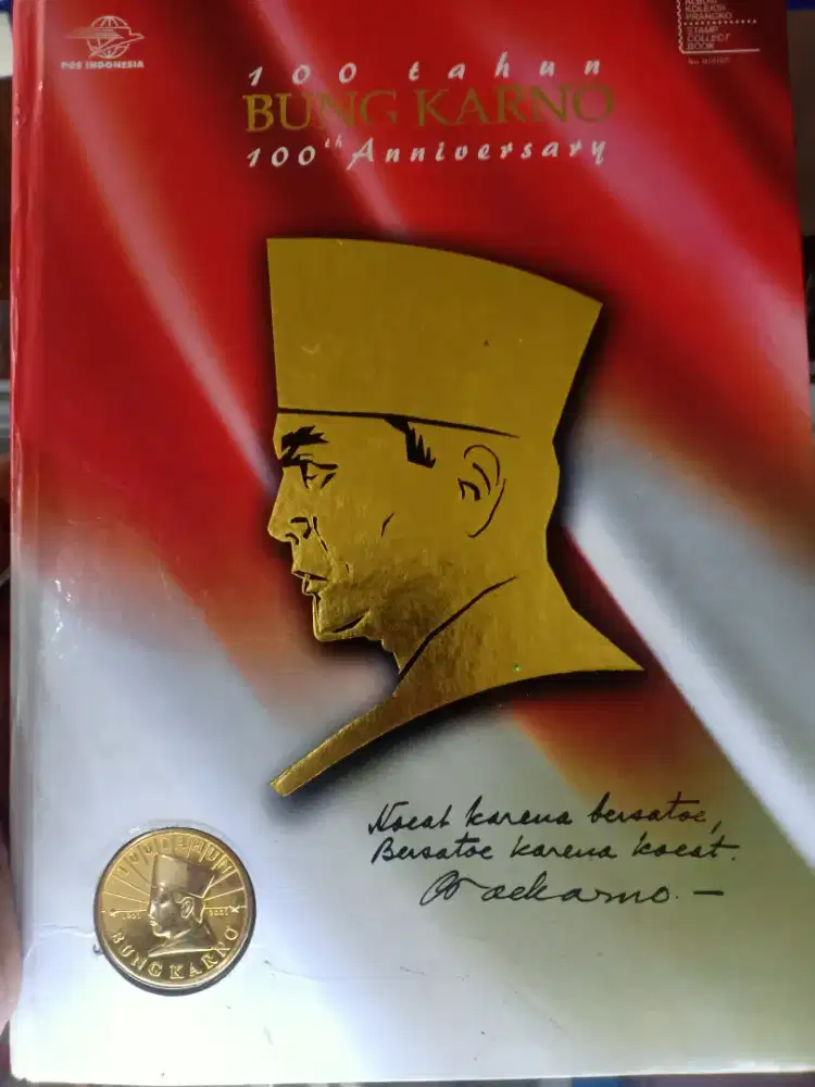 Katalog prangko dan koin peringatan 100 th soekarno