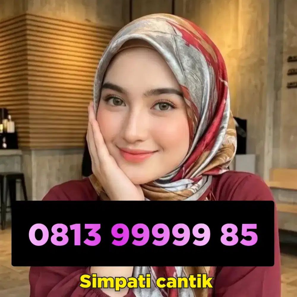 Nomor cantik simpati Telkomsel apik