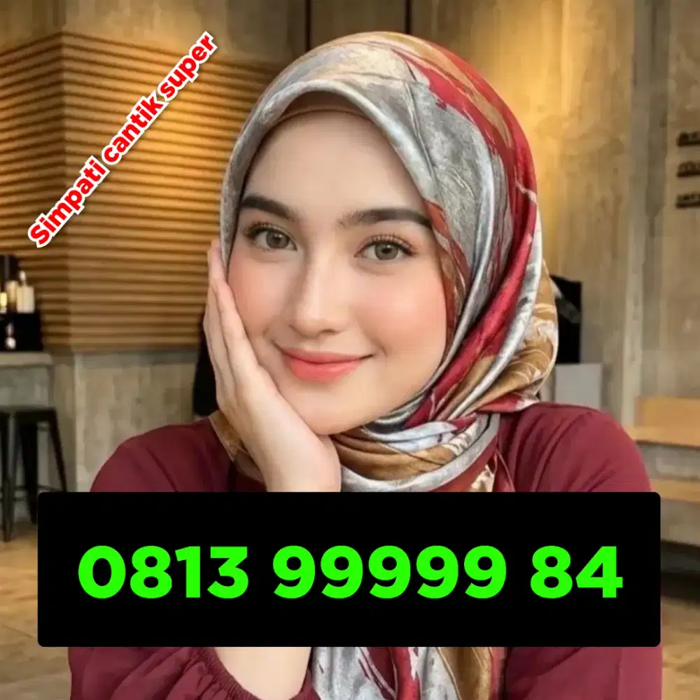 Nomor cantik simpati Telkomsel