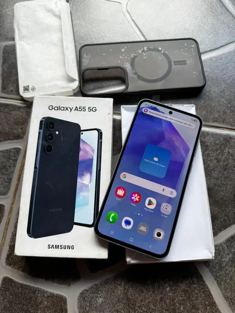 Samsung A55 5G SEIN 256gb Normal saja