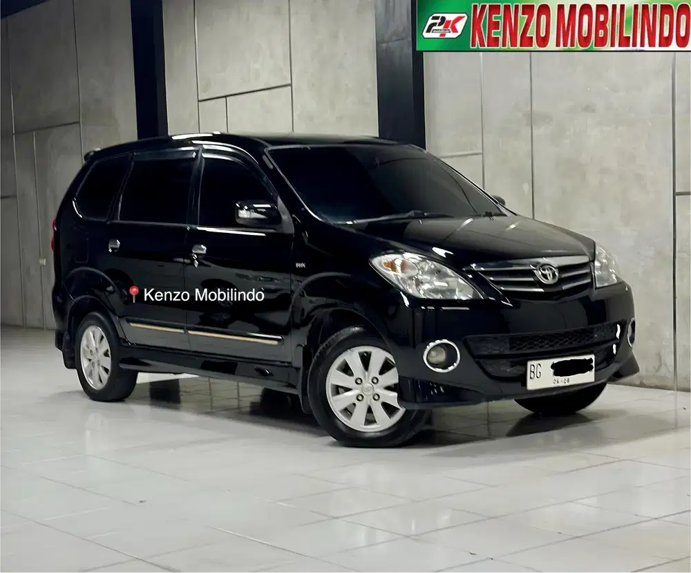 Avanza S AT 2011 no 2009/2010 hitam,km rendah istimewah dp 20jt
