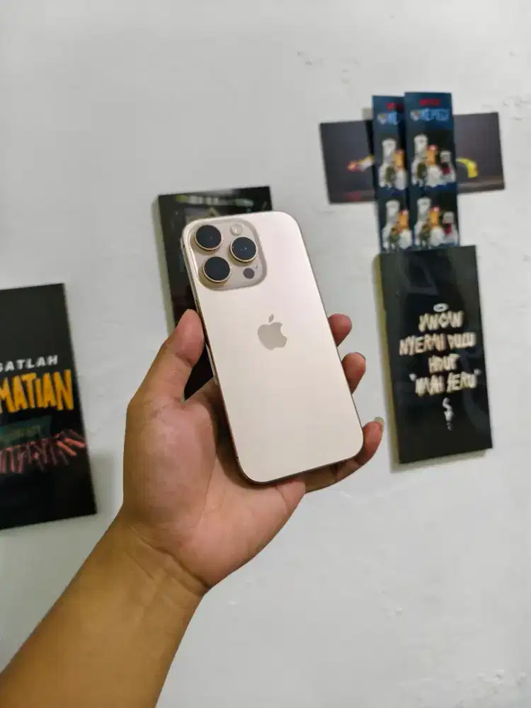 Iphone 16 pro 256gb ibox fullset like new garansi panjang
