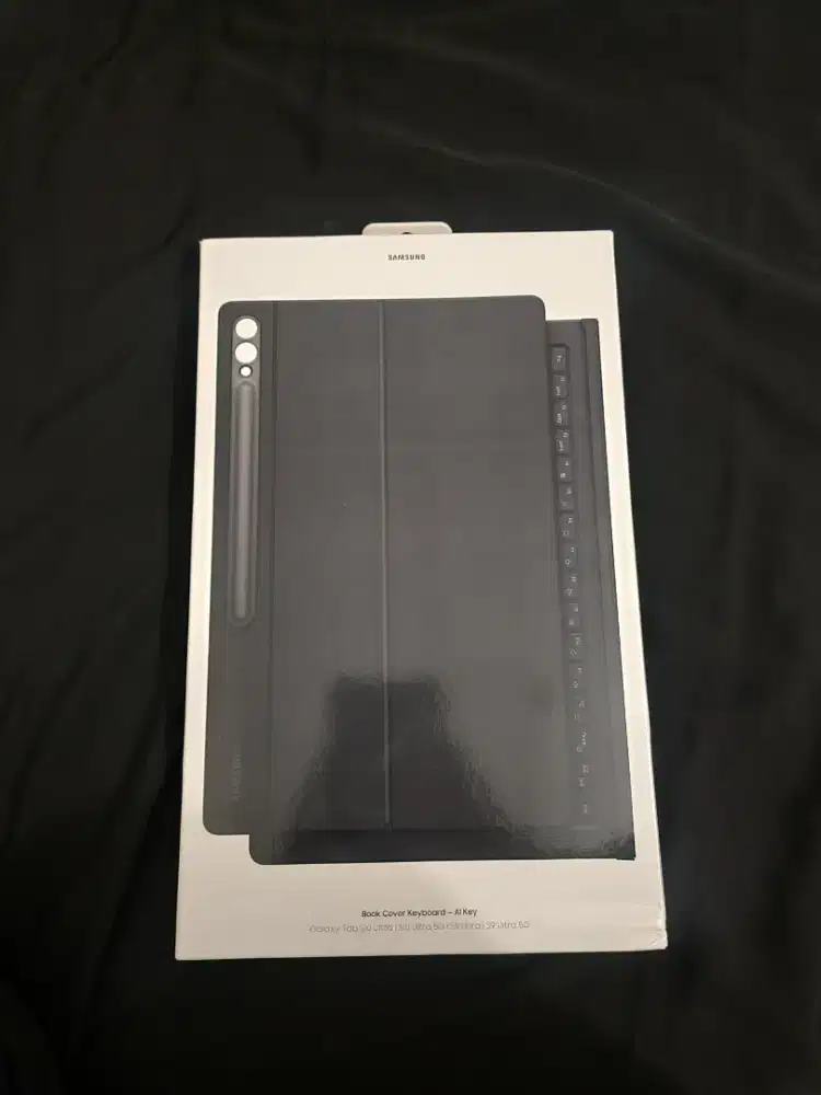 Cover keyboard Galaxy tab s9 ultra/ S10 ultra, trackpad + ai key, baru