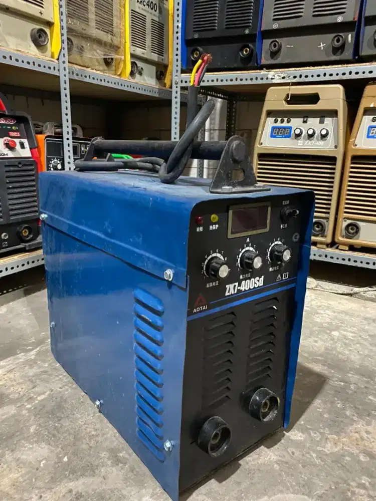 MESIN LAS BEKAS MMA 400A AOTAI ZX7 SECOND LISTRIK INVERTER 3 PHASE DC