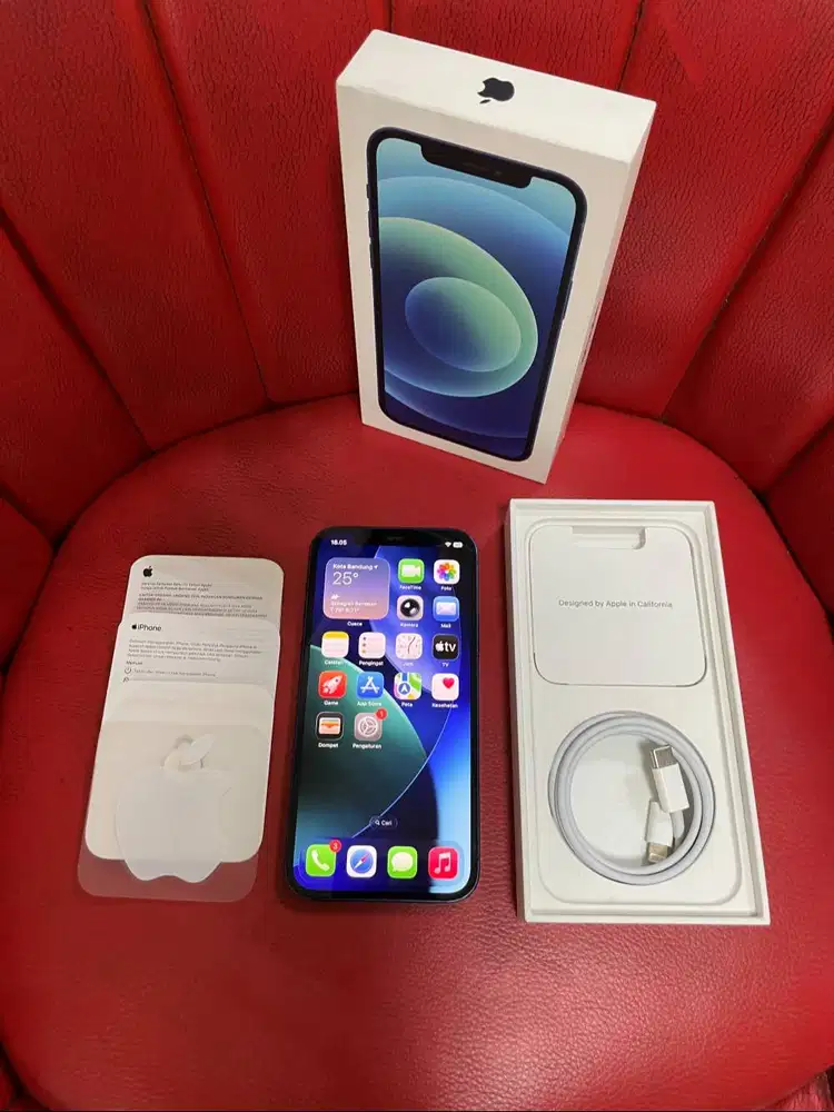iPhone 12 128gb Blue Ex iBox PA/A Fullset Original