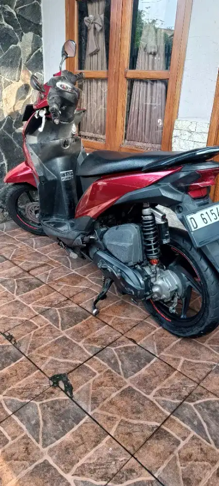 JUAL HONDA BEAT 2014 WARNA MERAH (D)
