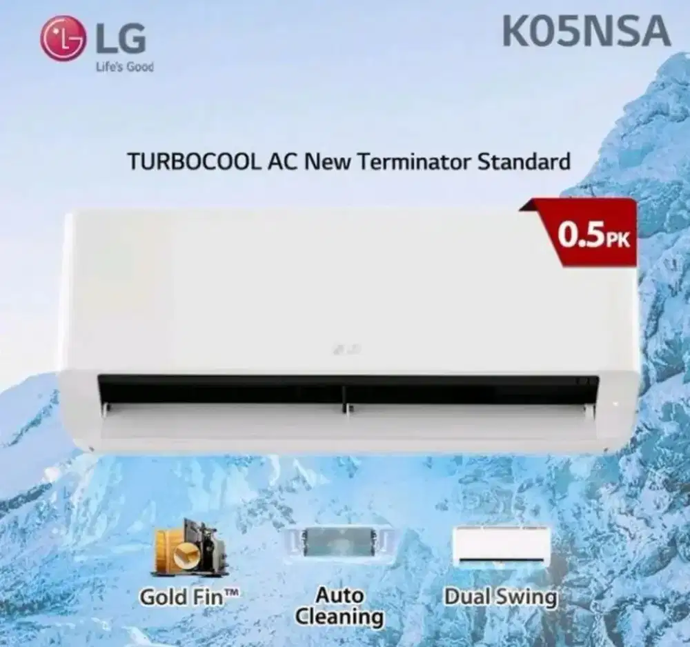 Promo AC LG 1/2 PK Standart Cashback hingga Cicilan bunga 0% d Atlanta