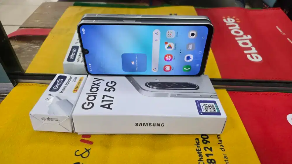 Samsung A17 5G ram 8 /256 gb 2bln pke mulus no minus lengkap
