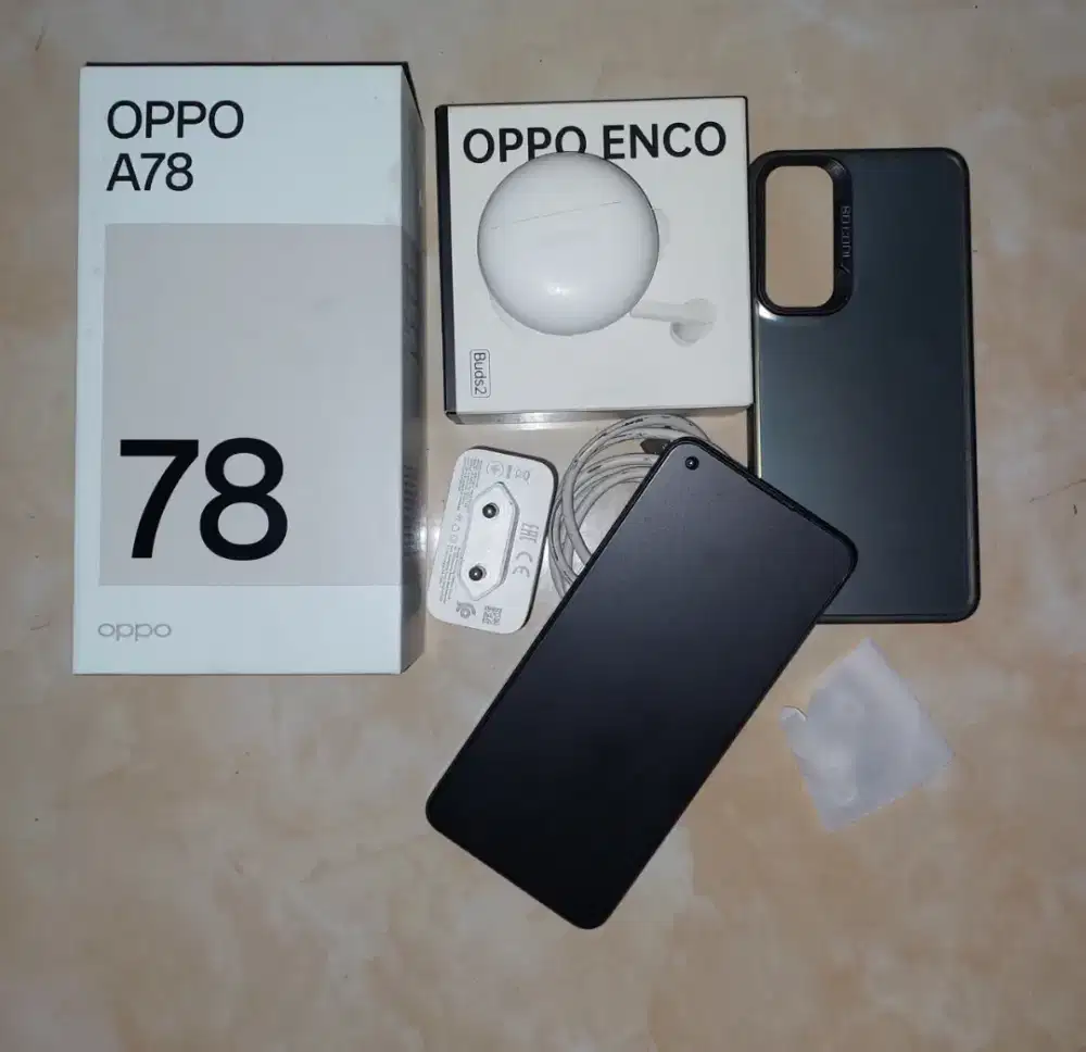 OPPO A78 FULL SET LENGKAP