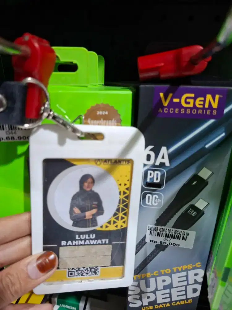 USB VGEN C TO C VGC-42 6A 1M