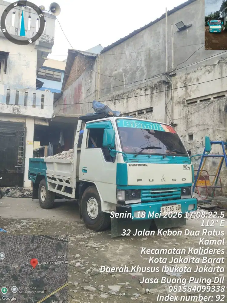 Jasa buang puing dll